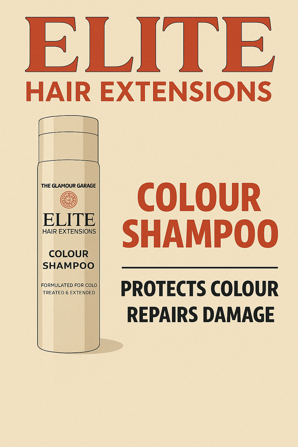 Hair Extension Shampoo for Coloured Hair