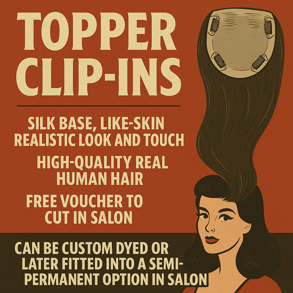 Hair Loss Women’s Topper 14x15cm