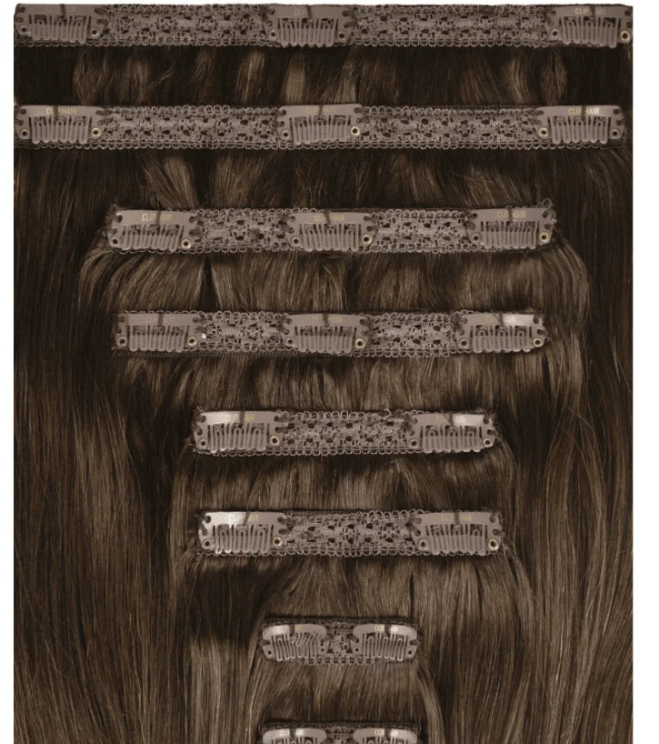 Clip in Hair Extensions 20/22/24 inch 180g super thick
